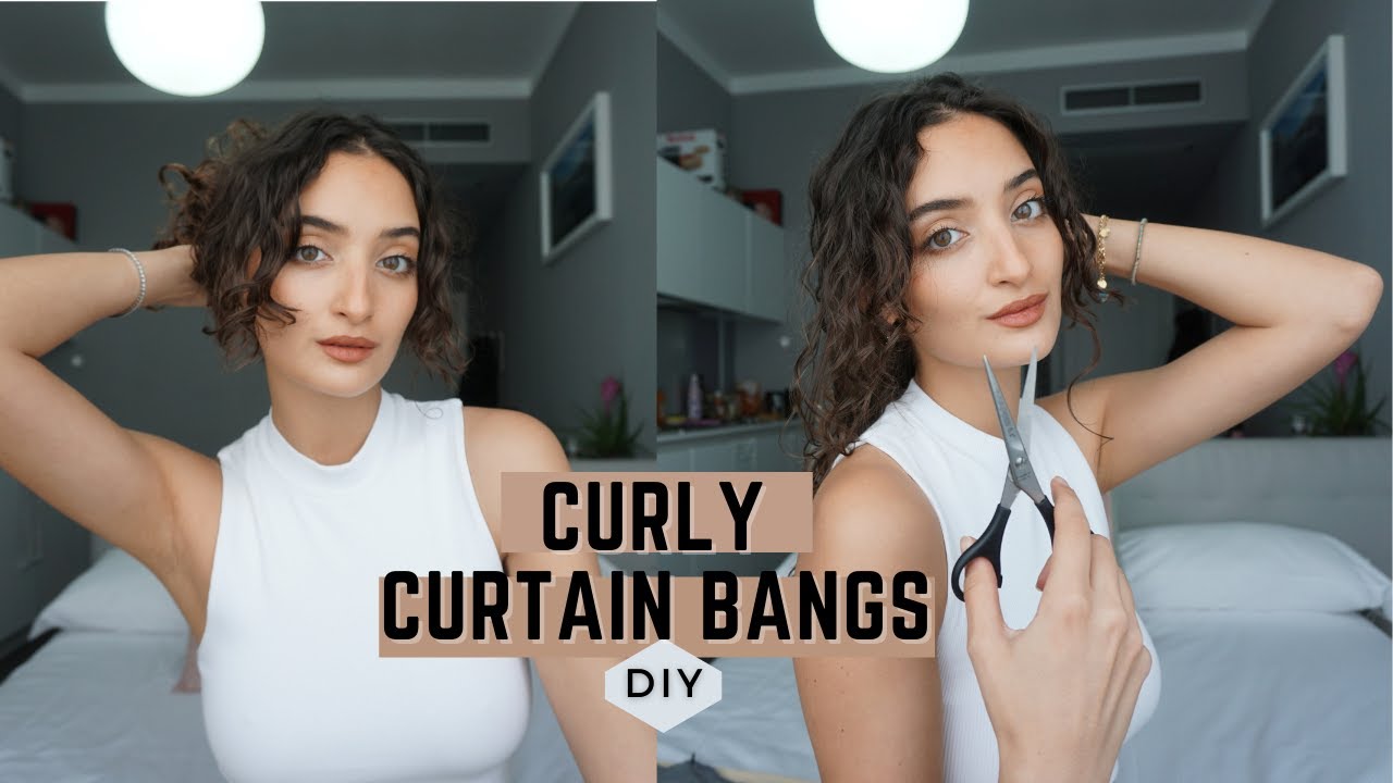 CURTAIN BANGS on 2c/3a Curly Hair? Absolutely YES! I show you how! - thptnganamst.edu.vn