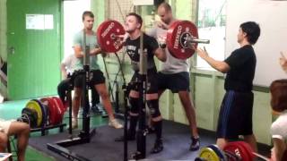 Ben Langton 180KG Squat (3rd attempt) RAW Powerlifting