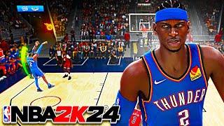 Shai Gilgeous-Alexander Masterclass in NBA 2K24 Play Now Online