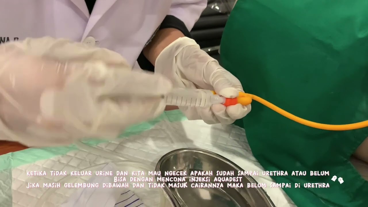 RESPONSI PEMASANGAN DAN PELEPASAN KATETER