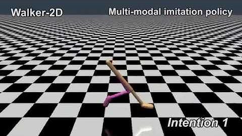Multi-Modal Imitation Learning from Unstructured Demonstrations using Generative Adversarial Nets