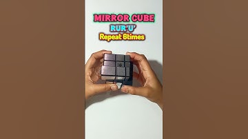 Mirror Cube Satisfying Move #shorts #mirrorcube #rubikscube