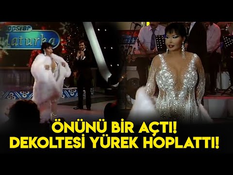 Bülent Ersoy Önünü Bir AÇtı, Dekoltesi İle Yürek Hoplattı! Popstar!