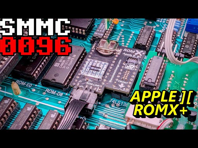 0096 Giving my Apple ][+ multiple personalities with ROMX+ - YouTube