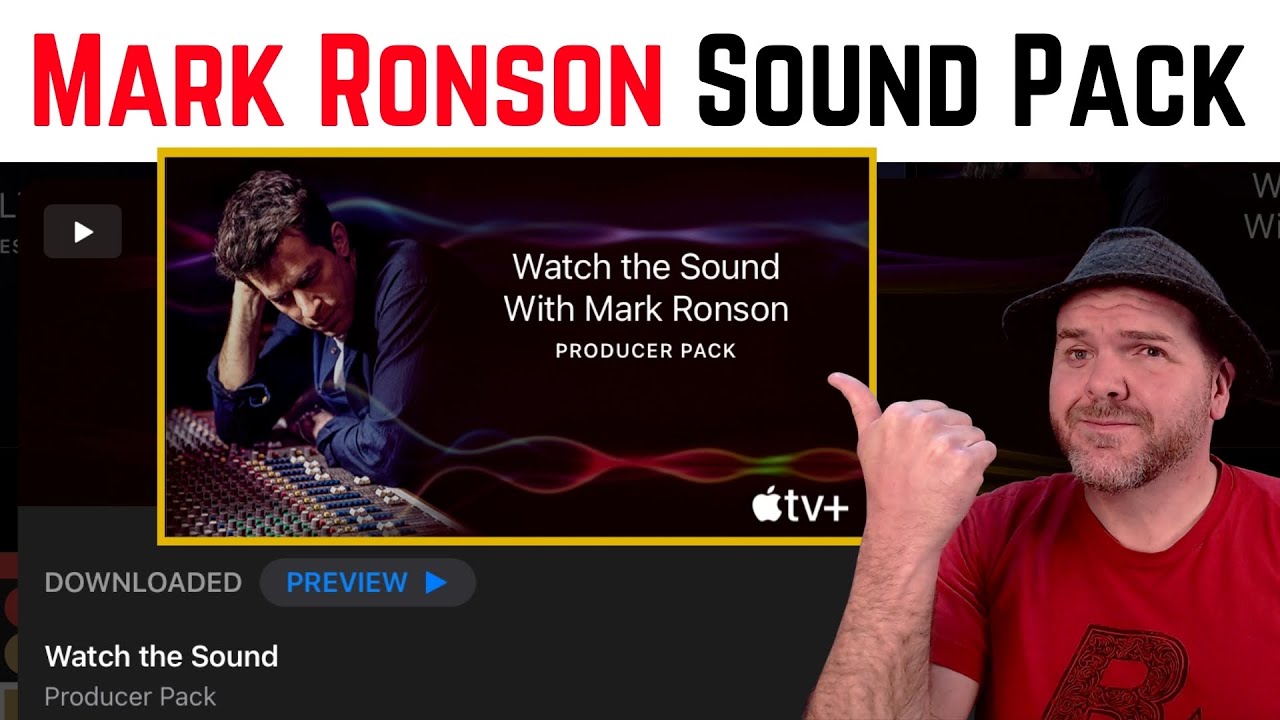 GarageBand Update NEW "Watch the Sound" with Mark Ronson sound