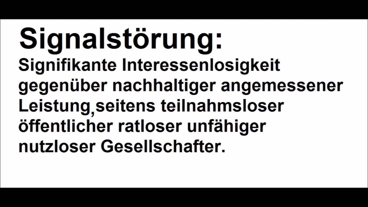Signalstörung!!! (Reupload)