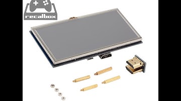 Recalbox V4.0 + LCD Screen 5" 800x480 + Neogeo Arcade Stick