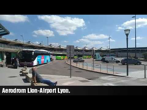 Lyon airport.