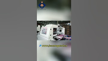 📢 JC - FULLY AUTOMATIC FOLDER GLUER MACHINE