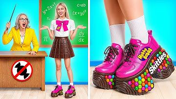 How To Sneak Candy In Class | Funny Moments by Multi DO Girls