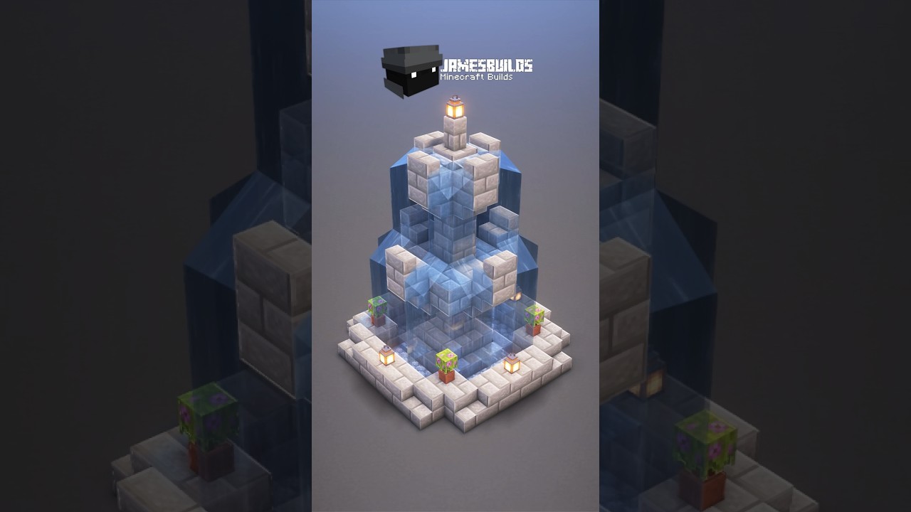 Minecraft Fountain ⛲️ 
