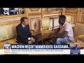 "Bravo". À l’Élysée, Emmanuel Macron félicite Mamoudou Gassama pour son geste héroïque