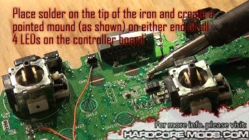 How to Install Xbox 360 Controller Ring of Light LEDs