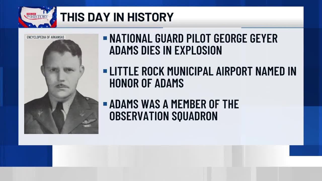 George C. Adams We the People: Nov. 11 - Pilot George Geyer Adams dies in explosion in ...