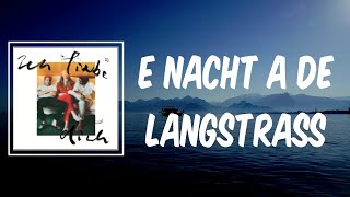E Nacht a de Langstrass (Lyrics) - Dino Brandāo