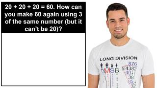 The 60 Challenge Twist: Same Number, Totally Different Trick!