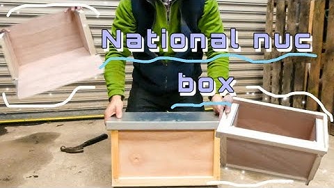 National bee hive nuc box