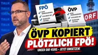 ORF: Plötzlich will ÖVP FPÖ-Kurs!