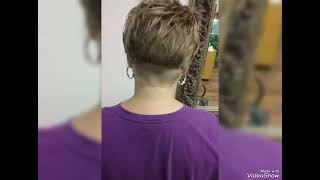 Most Famous Nape Shave Haircuts for Women|Best Choice for All Women of 2024|New Nape Shave Haircuts