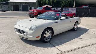 2003 Ford Thunderbird Convertible For Sale Review at Southern Motor Company | June 2021