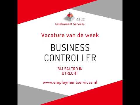 Employment Services vacature bij Saltro als Business Controller