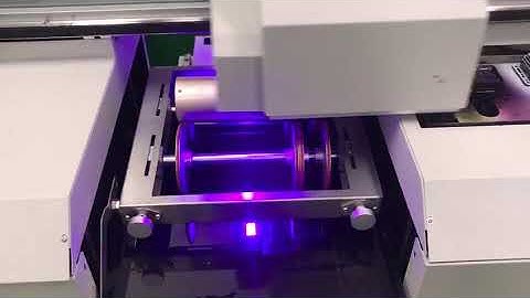 A3 UV Printer Cylinder Bottle Printing Video