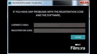 How to Wondershare filmora registration code' ' free.  Free me Kare aapna filmora registered