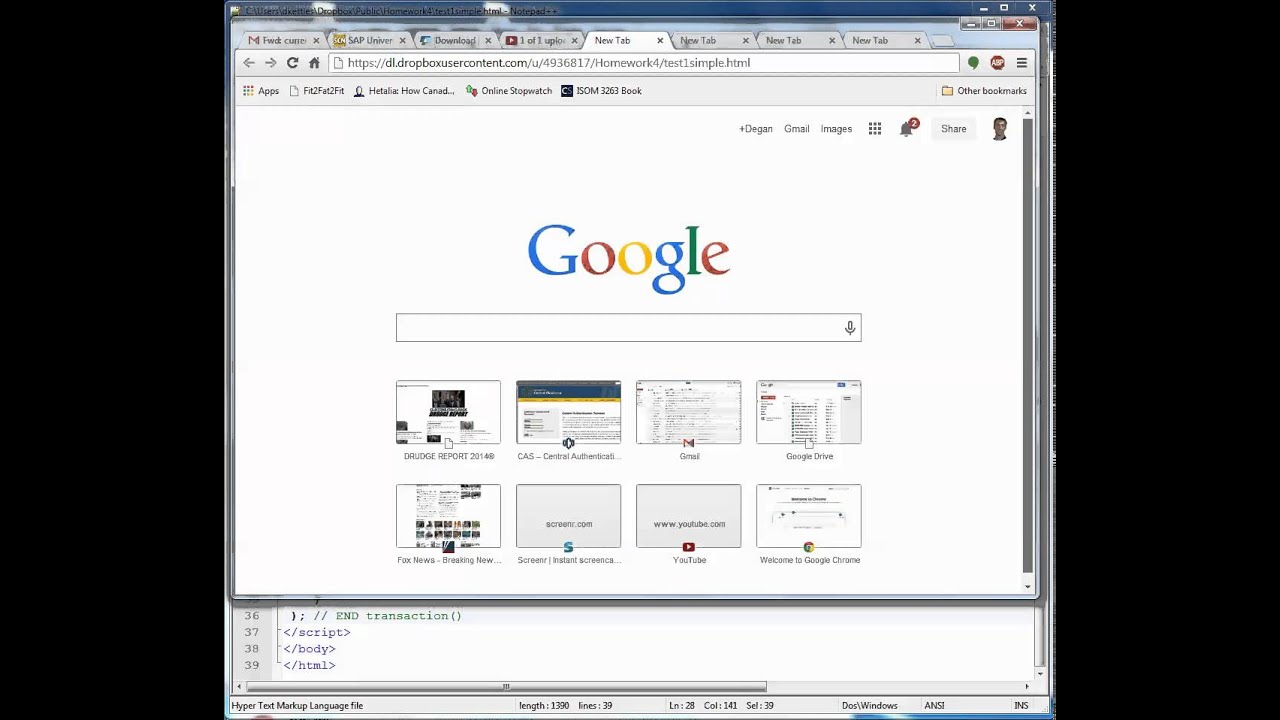 Web SQL Database Mini Tutorial - YouTube