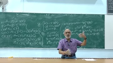 Quantum Mechanics Lecture - 19 Part - 2/2 at DU by Daya Shankar Kulshreshtha