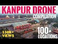 Kanpur Drone Compilation [ 4K ] || Aerial view || Cinematic Virtual Travel