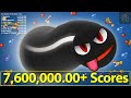 How to become a pro player in worms zone    760000000  best scores