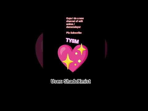 @ShadoXMist  Pls Subscribe...