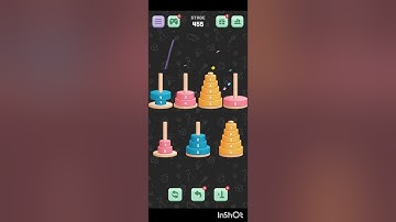 Tower of Hanoi sort level 450 to level 458