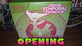 Opening A Pokemon Center Exclusive Temporal Forces Elite Trainer Box!