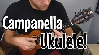 What is CAMPANELLA picking on the ukulele?