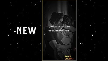 EK TU HI YAAR MERA | Alight motion present | New Trend | XML