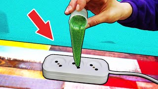 What happens if you stick SLIME in a SOCKET?