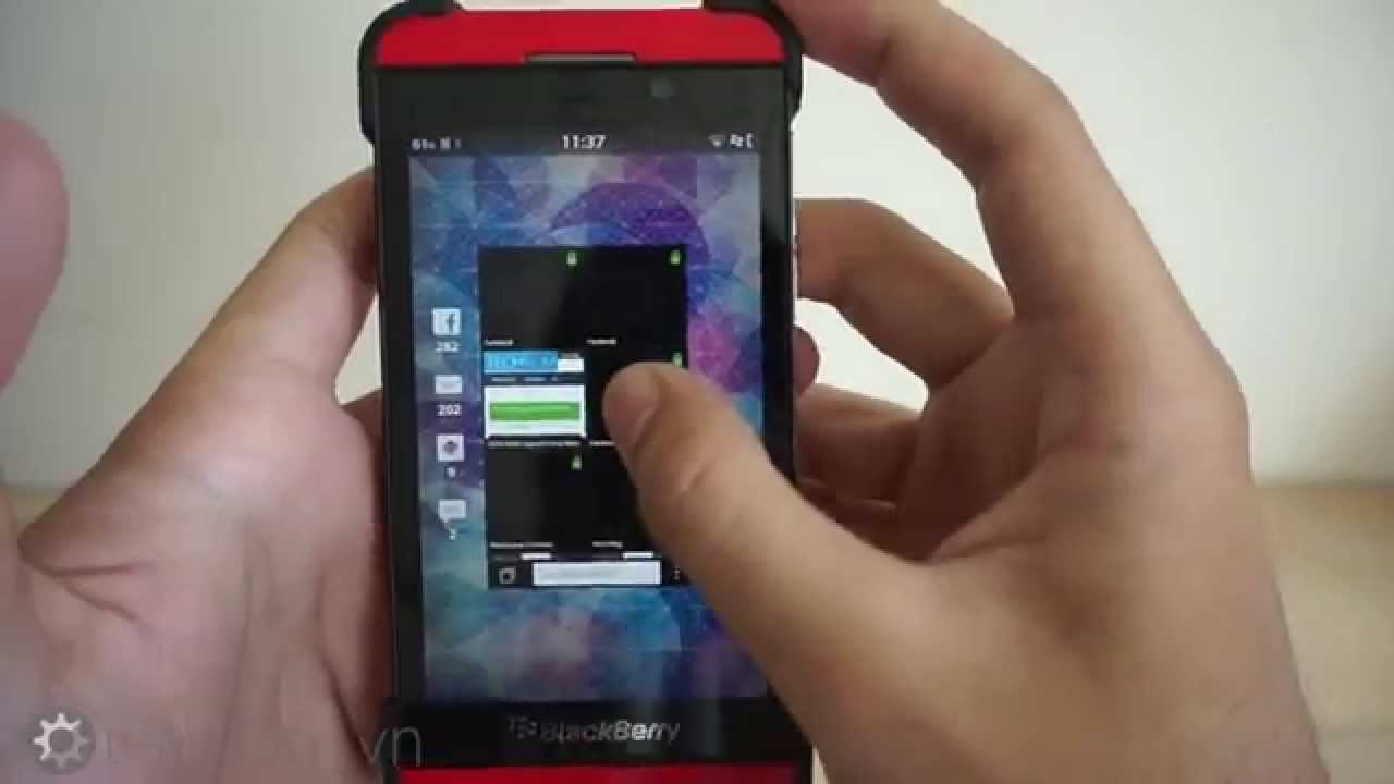 Hướng dẫn các thao tác cơ bản khi sử dụng BlackBerry 10 YouTube