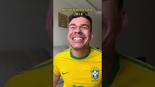EVOLUÇÃO DAS MÚSICAS DA COPA #shorts #copadomundo2022