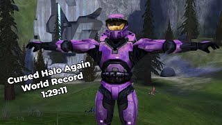 [World Record] Cursed Halo Again Speedrun - 1:29:11 (RTA-Loads)