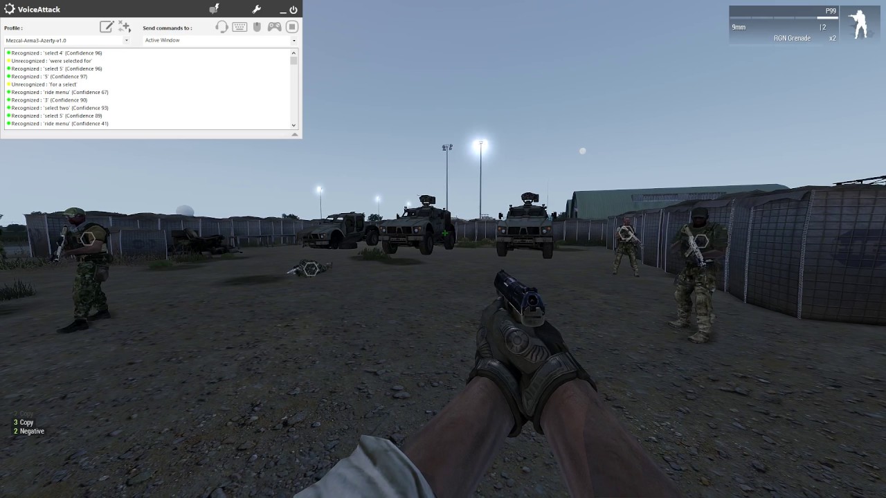 Arma3: Using Trackhat and Voice Attack