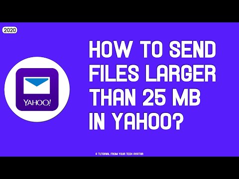 Video: Hvad er den største filstørrelse, du kan sende e-mail til Yahoo?