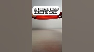3D printing shoes: Before vs After #shorts