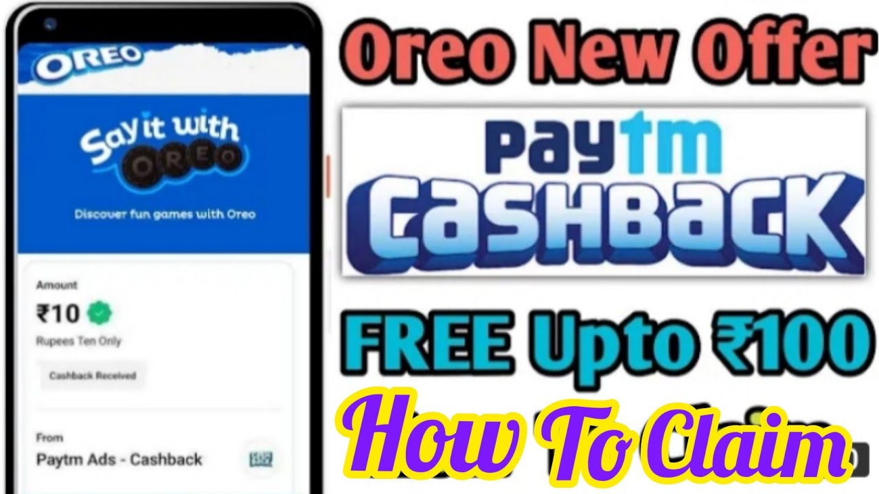 Paytm OREO Code - Today Oreo Code paytm