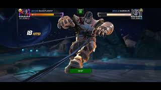 Symbiote Supreme vs Deathless Thanos node 47 Falter
