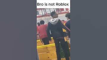 BRO IS NOT ROBLOX #roblox #meme #viral #viralshort #funny