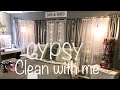 Clean with me my gypsy mobile home