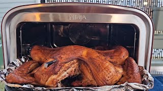 Ninja Woodfire Oven smoked turkey