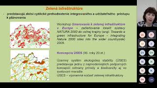 Adaptácia Na Zmenu Klímy A Územná Samospráva - Ľubica Midriaková Zaušková - Zelená Infraštruktúra...