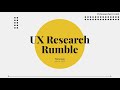 UX Research and Personas: Inspiring or Ineffective